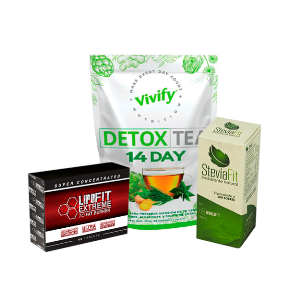 Detox Tea + Lipofit Extreme + SteviaFit